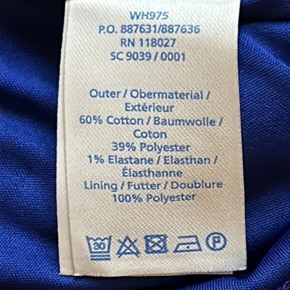 Boden Dress Women's Size 6 Blue Striped Maggie Ottoman Fit & Flare - Picture 7 of 8